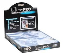 Ultra Pro - Platinum Series - 4-Pocket Hologram (Display Box) (100 pages)